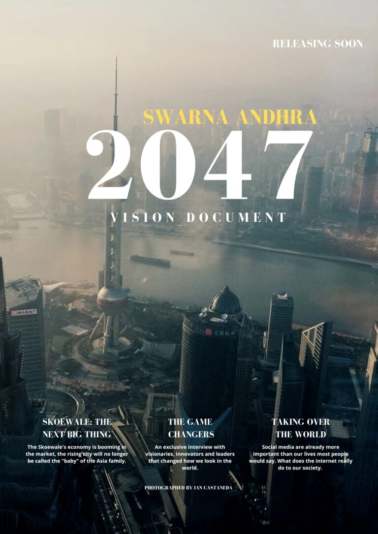 Andhra Pradesh to  Unveil 2047 Vision Document